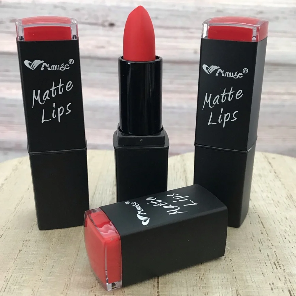 🆕3pcs Amuse Matte Lips Lipstick